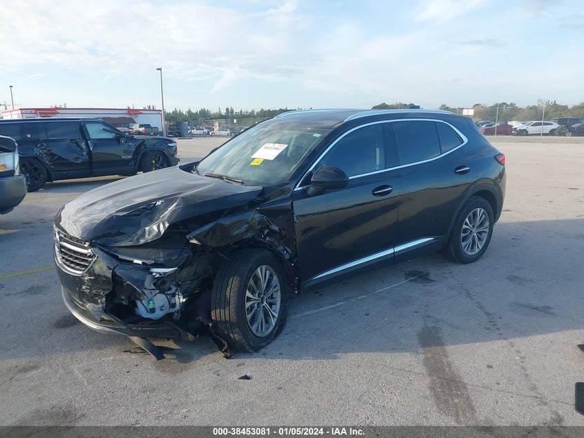 VIN LRBAZLR49PD037518 2023 BUICK ENVISION PREFERRED