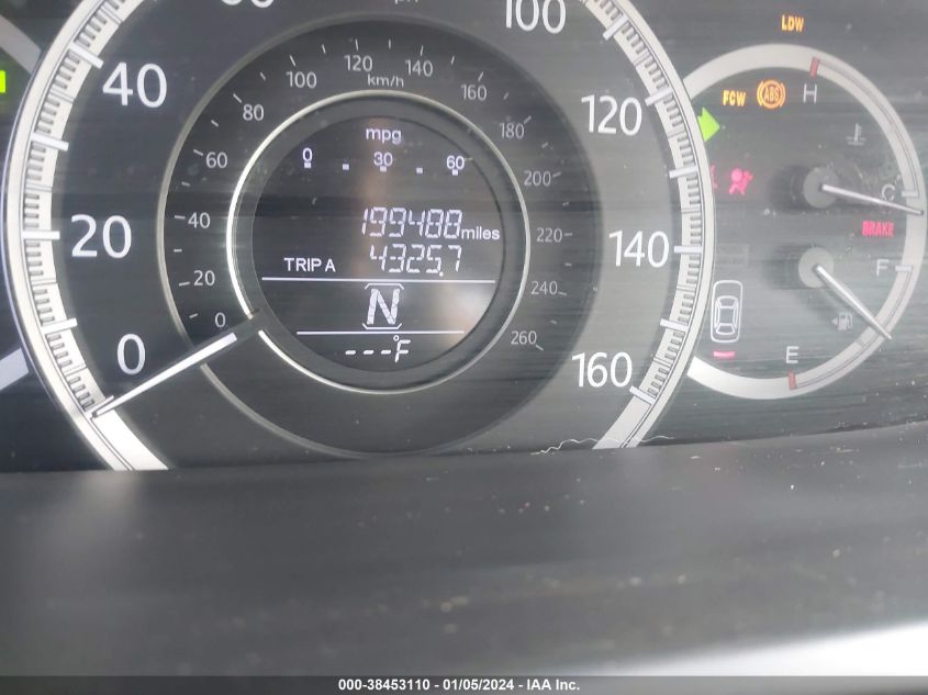 2013 HONDA ACCORD EX-L V-6 - 1HGCR3F88DA043987