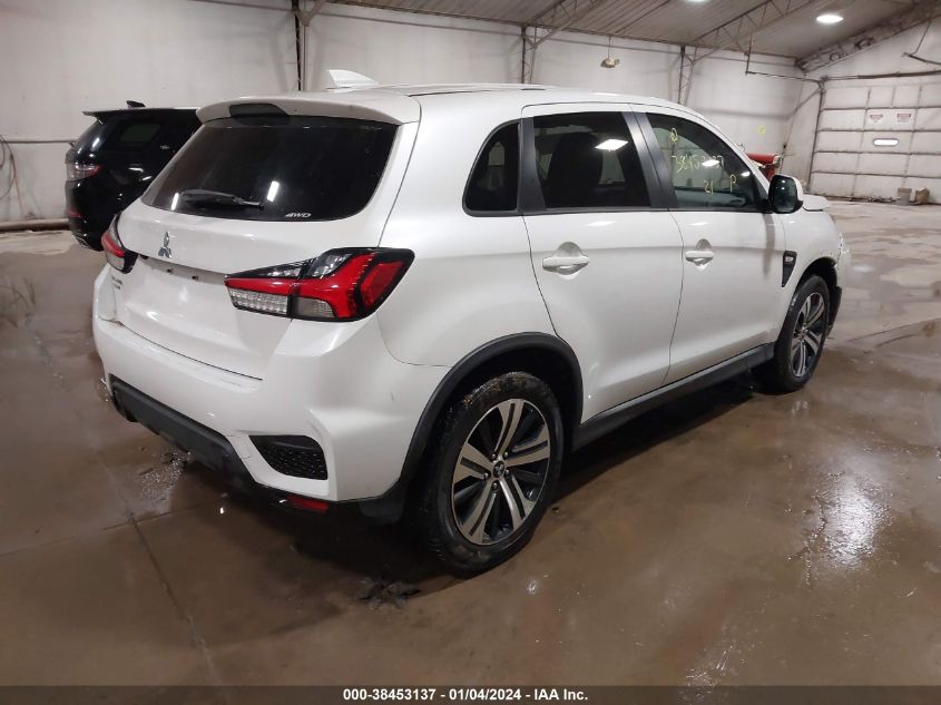 2021 MITSUBISHI OUTLANDER SPORT 2.0 BE AWC/2.0 ES AWC/2.0 LE AWC/2.0 SE AWC - JA4ARUAU9MU004852