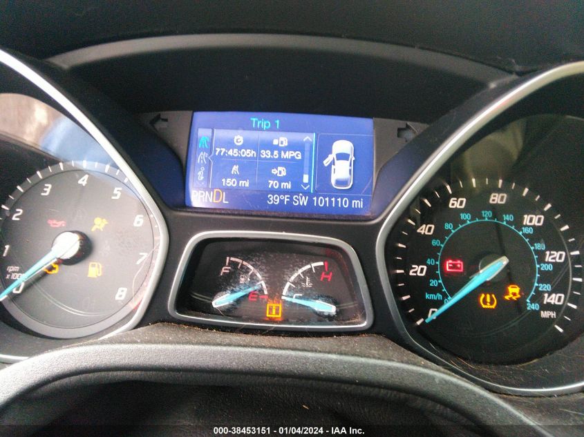 2014 FORD FOCUS SE - 1FADP3F29EL123167