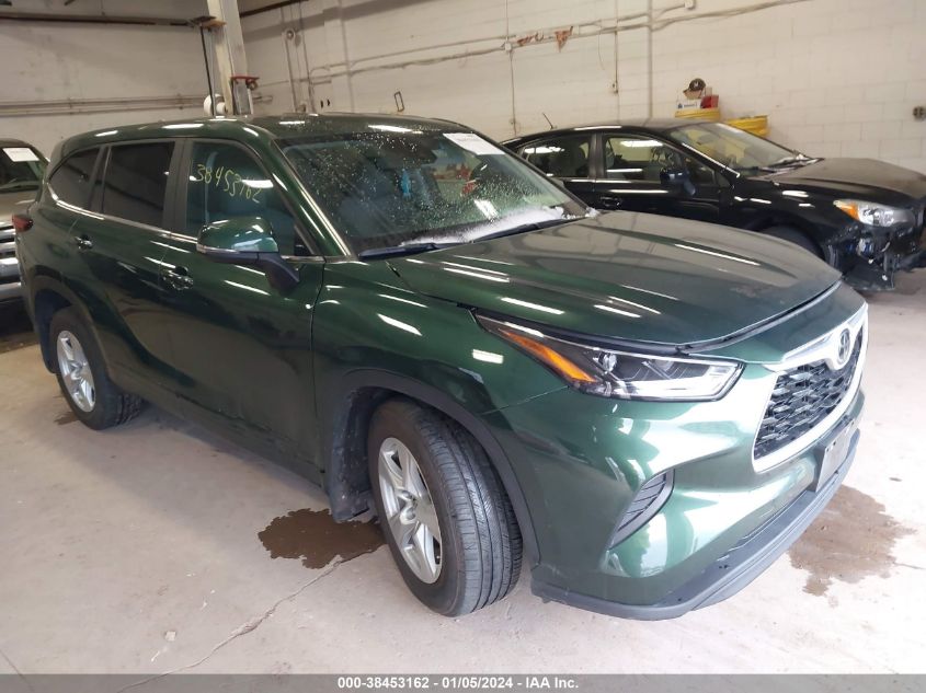 Lot #2536938776 2023 TOYOTA HIGHLANDER L salvage car