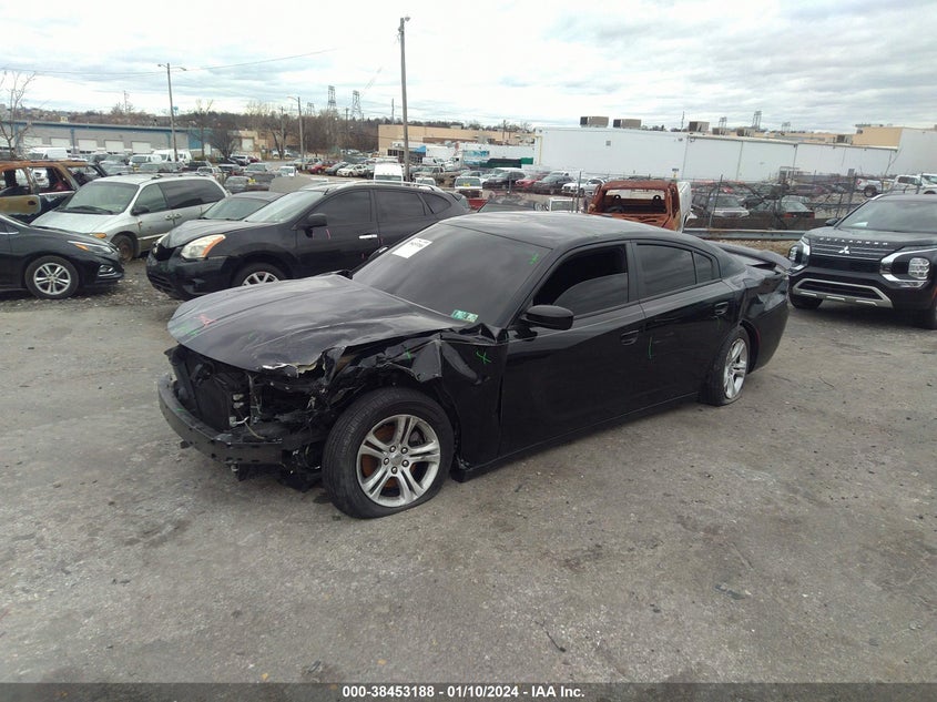 VIN 2C3CDXBG3LH100859 2020 DODGE CHARGER SXT