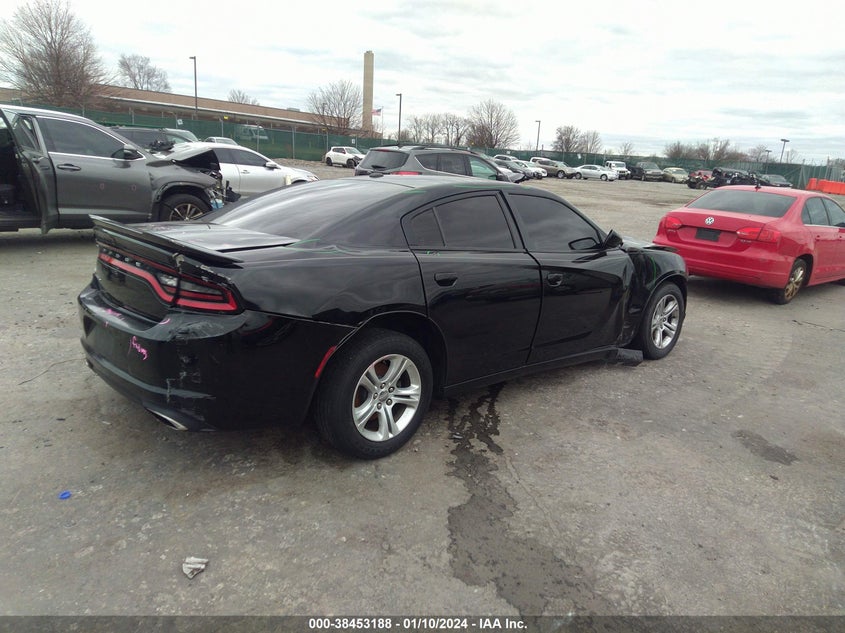 VIN 2C3CDXBG3LH100859 2020 DODGE CHARGER SXT