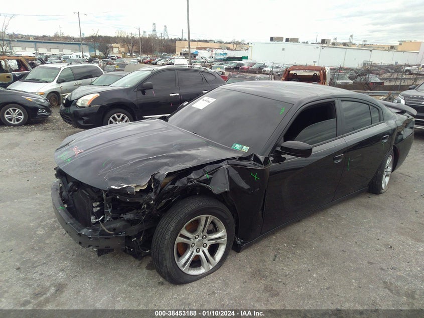 VIN 2C3CDXBG3LH100859 2020 DODGE CHARGER SXT