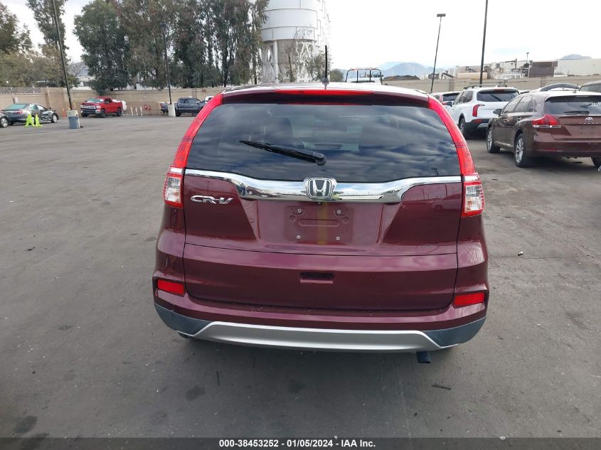 2016 HONDA CR-V EX - 2HKRM3H5XGH539672