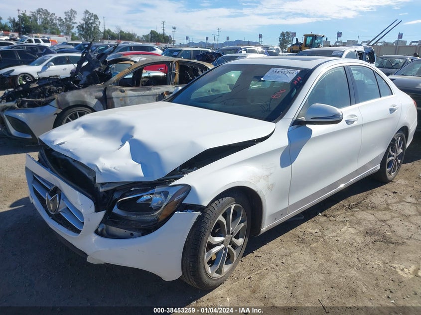 VIN 55SWF4JB9JU239581 2018 MERCEDES-BENZ C 300