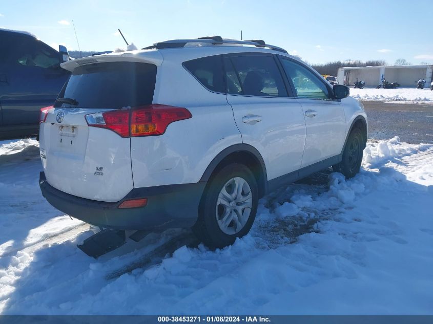 2014 TOYOTA RAV4 LE - 2T3BFREV3EW157296