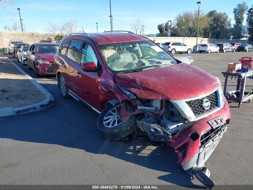 2015 NISSAN PATHFINDER S/SV/SL/PLATINUM - 5N1AR2MN3FC656708
