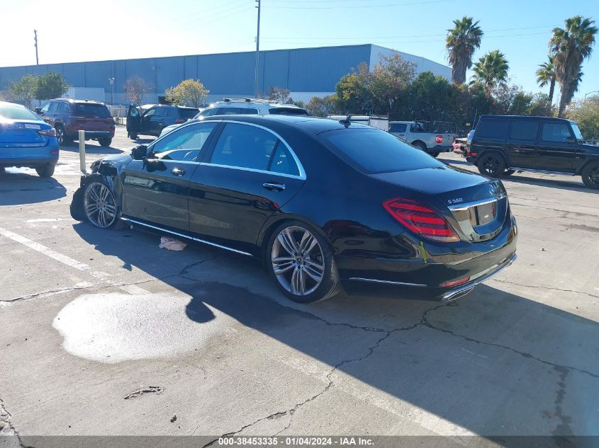 2019 MERCEDES-BENZ S 560 WDDUG8DB3KA427053