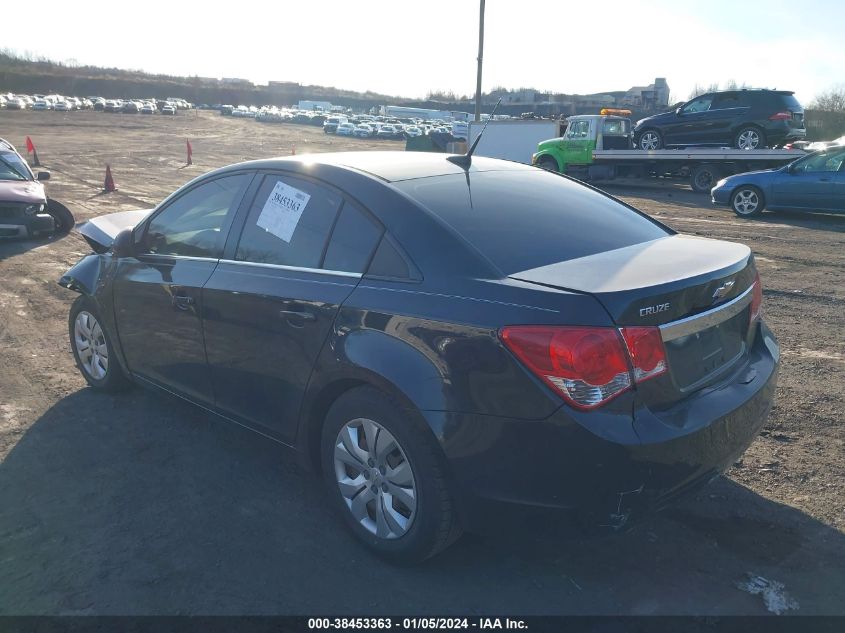 1G1PC5SH7C7221315 | 2012 CHEVROLET CRUZE