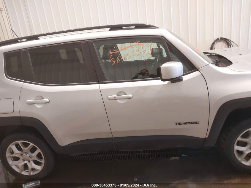 2017 JEEP RENEGADE LATITUDE 4X4 - ZACCJBBB4HPG22210