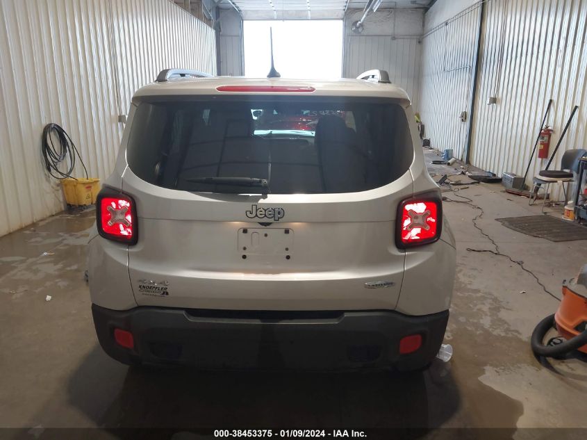 2017 JEEP RENEGADE LATITUDE 4X4 - ZACCJBBB4HPG22210