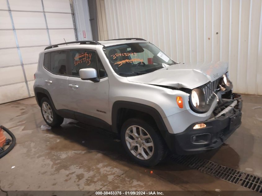 2017 JEEP RENEGADE LATITUDE 4X4 - ZACCJBBB4HPG22210