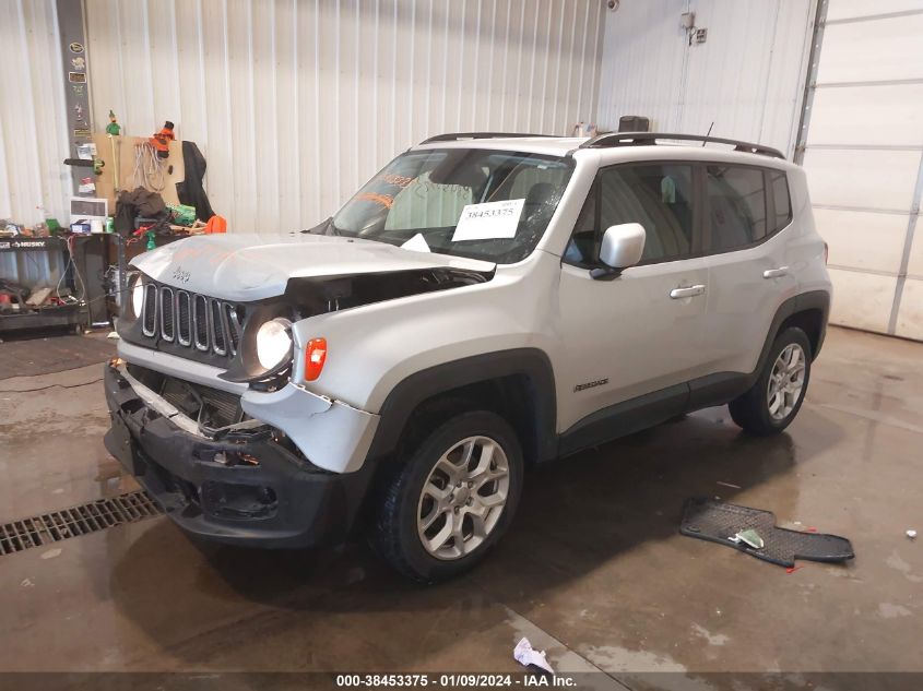 2017 JEEP RENEGADE LATITUDE 4X4 - ZACCJBBB4HPG22210