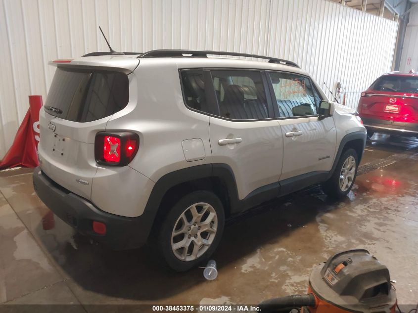 2017 JEEP RENEGADE LATITUDE 4X4 - ZACCJBBB4HPG22210
