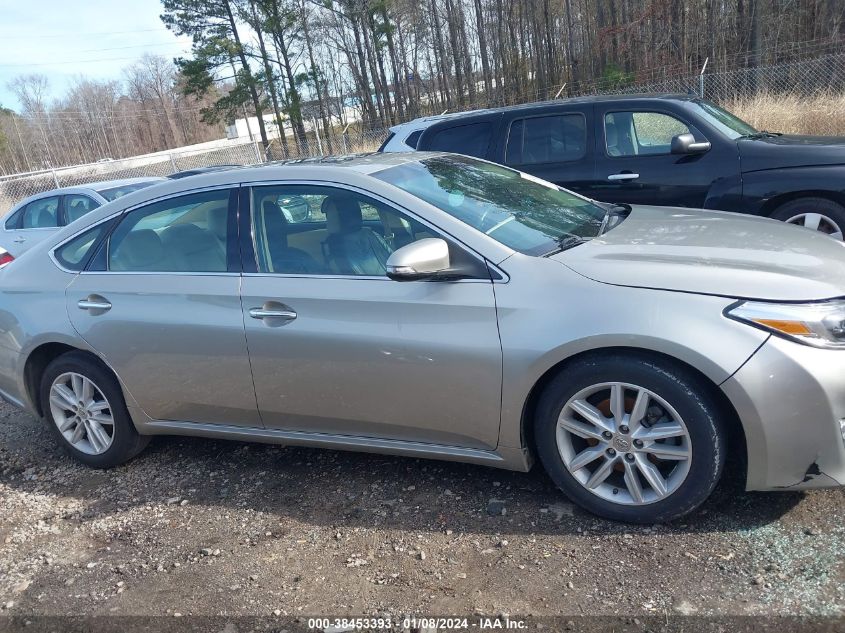 2014 TOYOTA AVALON XLE PREMIUM - 4T1BK1EB8EU100930