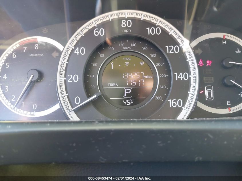 2013 HONDA ACCORD EX-L - 1HGCR2F80DA006135