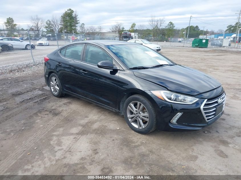 KMHD84LF2H4180132 HYUNDAI ELANTRA LIMITED/SE/VALUE EDITION 2017