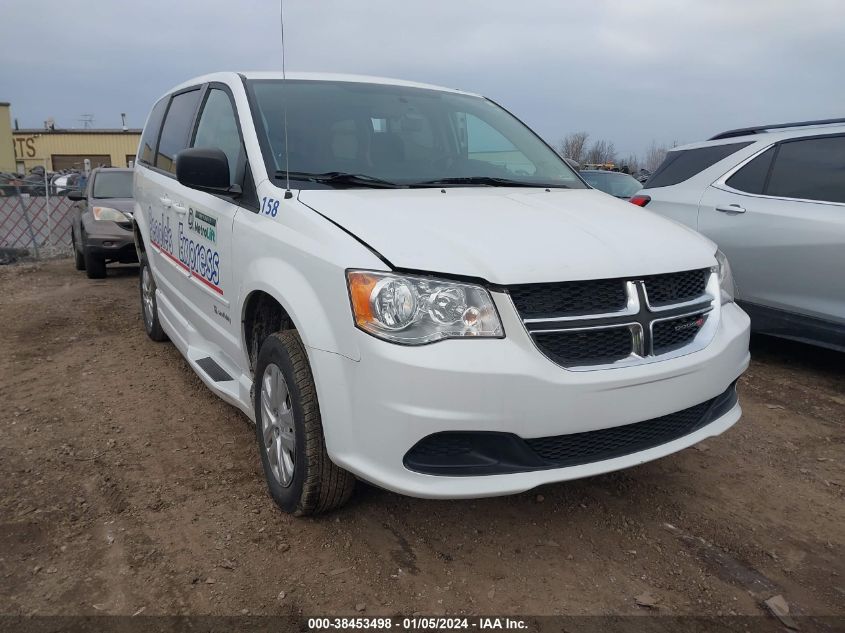 2017 DODGE GRAND CARAVAN SE - 2C4RDGBG6HR848612