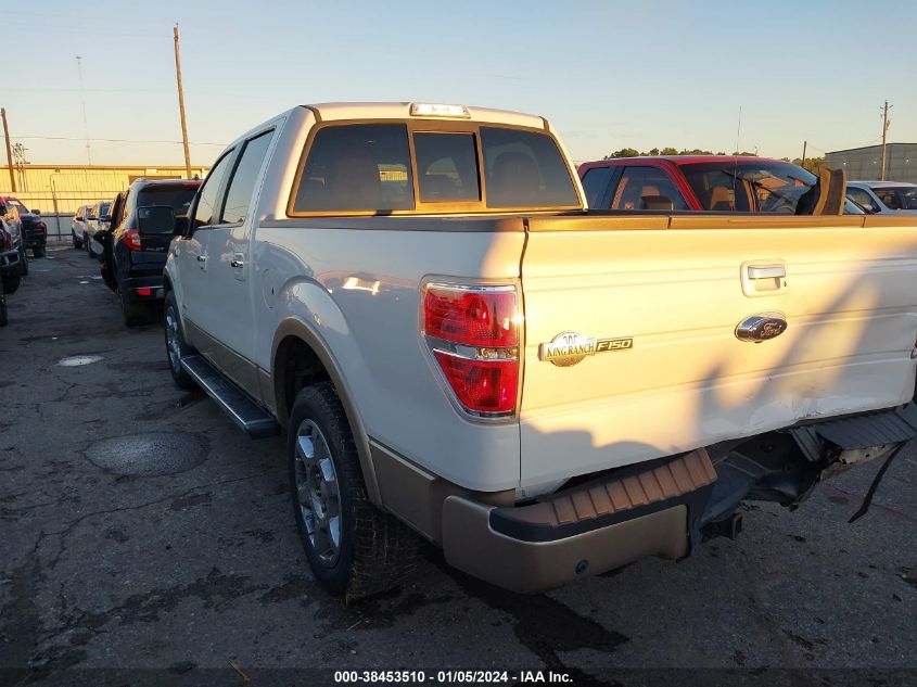 2013 FORD F-150 SUPERCREW - 1FTFW1CT3DKE15666