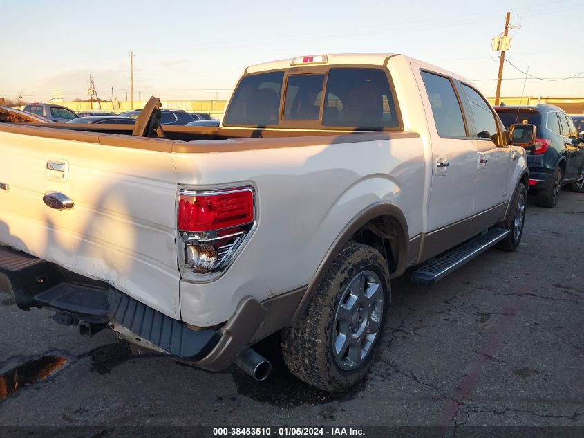 2013 FORD F-150 SUPERCREW - 1FTFW1CT3DKE15666
