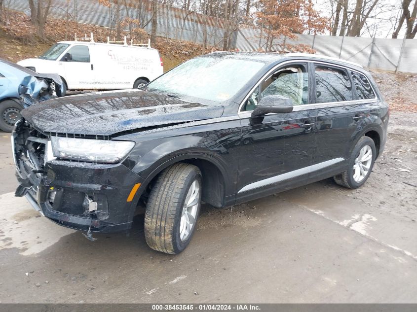 VIN WA1LABF73HD053462 2017 AUDI Q7 3.0T PREMIUM