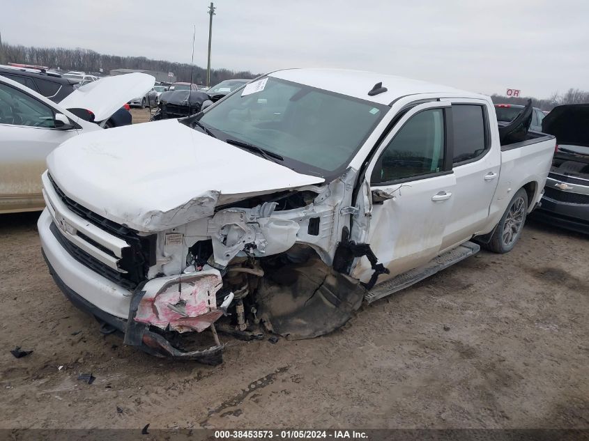 2022 CHEVROLET SILVERADO 1500 LTD 4WD  SHORT BED RST 1GCUYEED1NZ174486