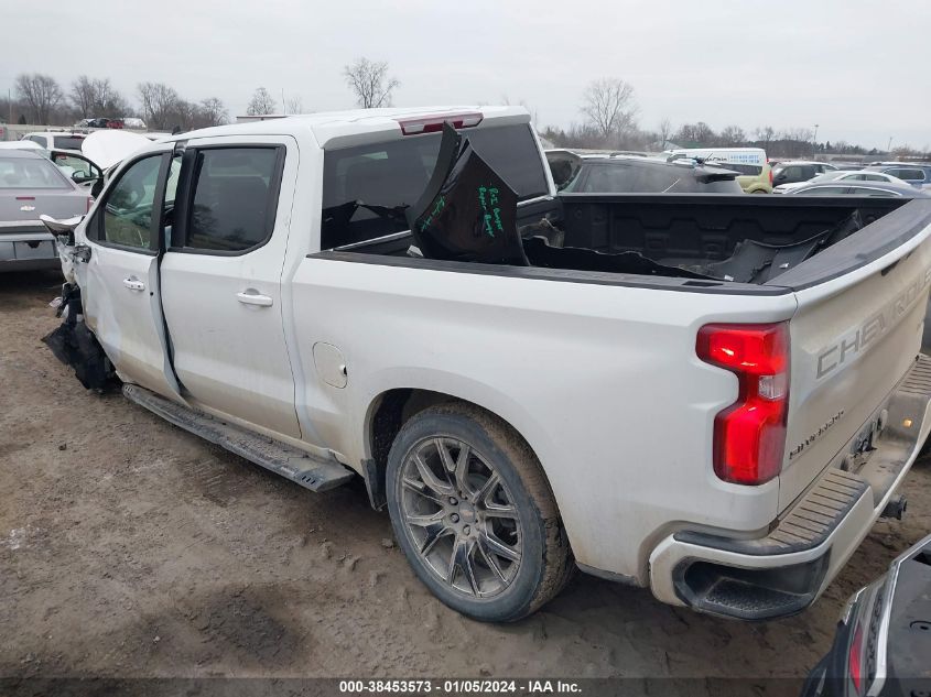 2022 CHEVROLET SILVERADO 1500 LTD 4WD  SHORT BED RST 1GCUYEED1NZ174486