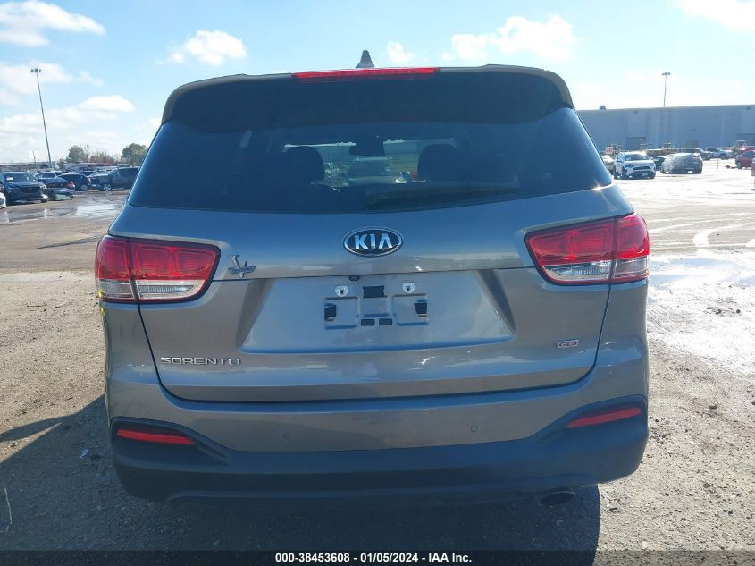 2018 KIA SORENTO 2.4L LX - 5XYPG4A33JG403170