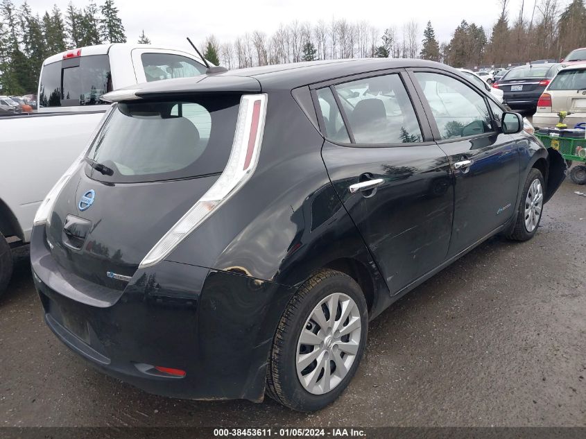 VIN: 1N4BZ0CP7HC308368 2017 NISSAN LEAF S