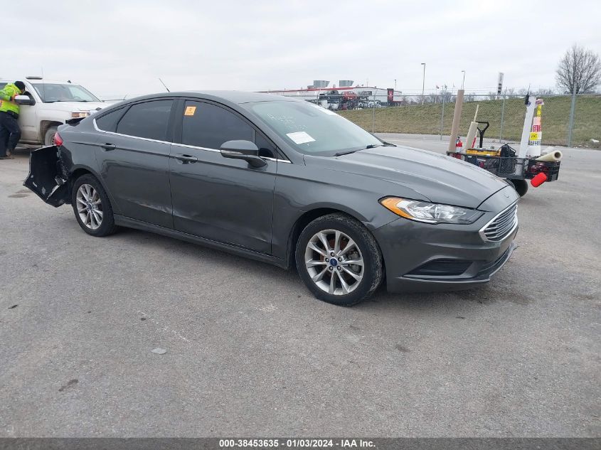 2017 FORD FUSION SE - 3FA6P0HD3HR316720