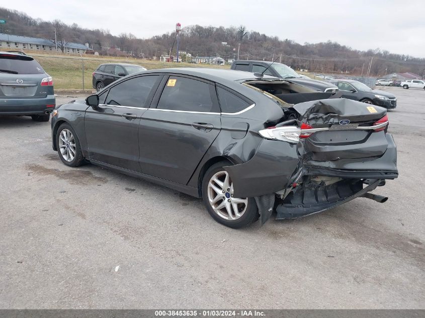 2017 FORD FUSION SE - 3FA6P0HD3HR316720