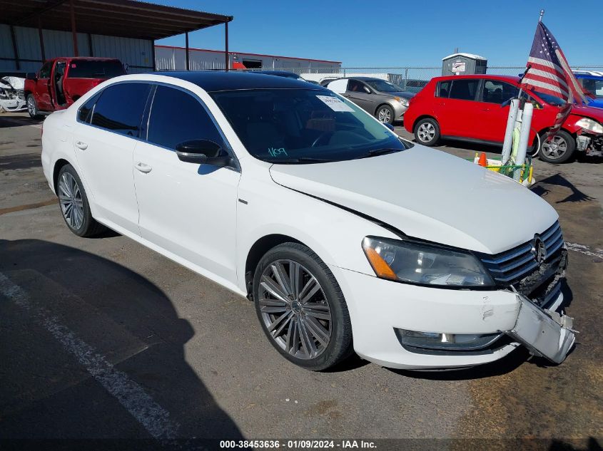 2015 VOLKSWAGEN PASSAT - 1VWBS7838FC098753