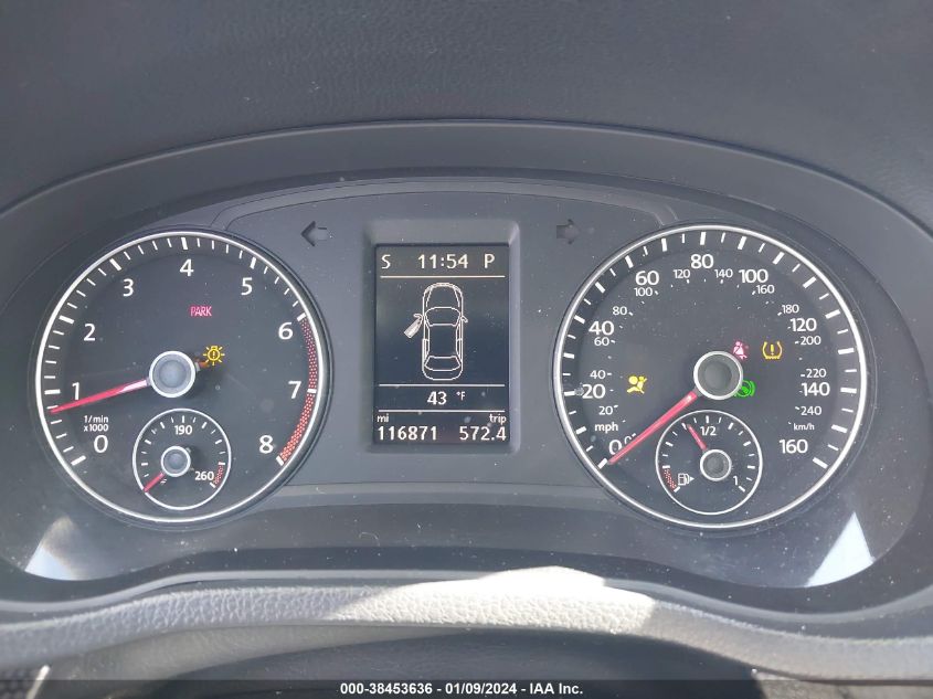 2015 VOLKSWAGEN PASSAT - 1VWBS7838FC098753