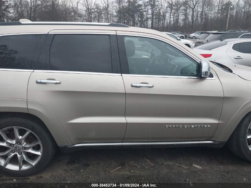 2014 JEEP GRAND CHEROKEE SUMMIT - 1C4RJFJG3EC554688