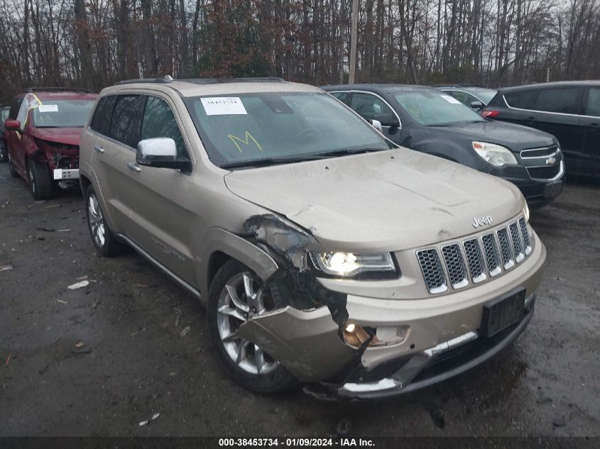 2014 JEEP GRAND CHEROKEE SUMMIT - 1C4RJFJG3EC554688