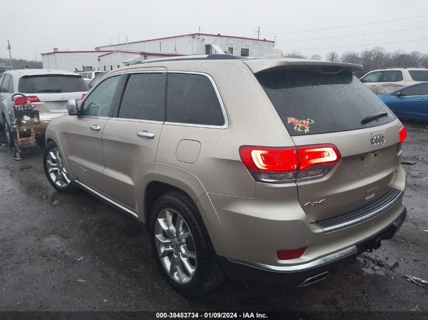 2014 JEEP GRAND CHEROKEE SUMMIT - 1C4RJFJG3EC554688