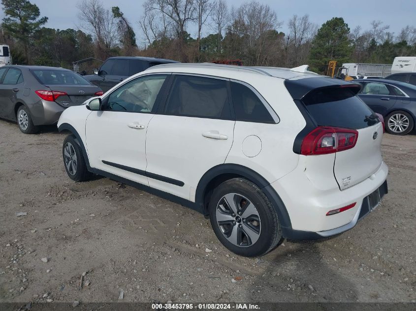 2017 KIA NIRO FE/LX - KNDCB3LCXH5089170