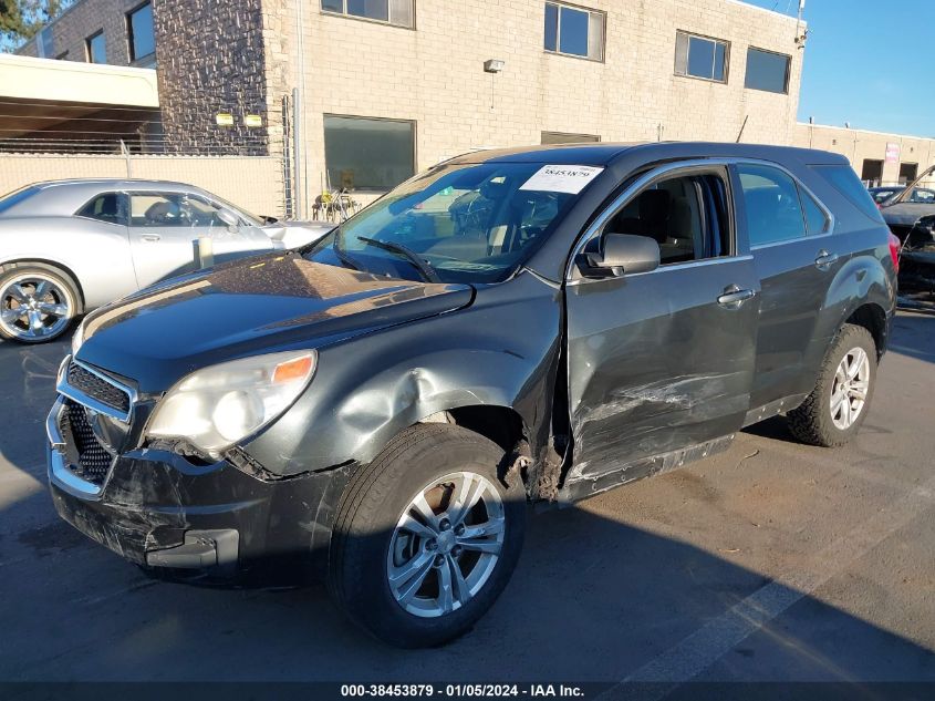 2013 CHEVROLET EQUINOX LS - 2GNALBEKXD6332694