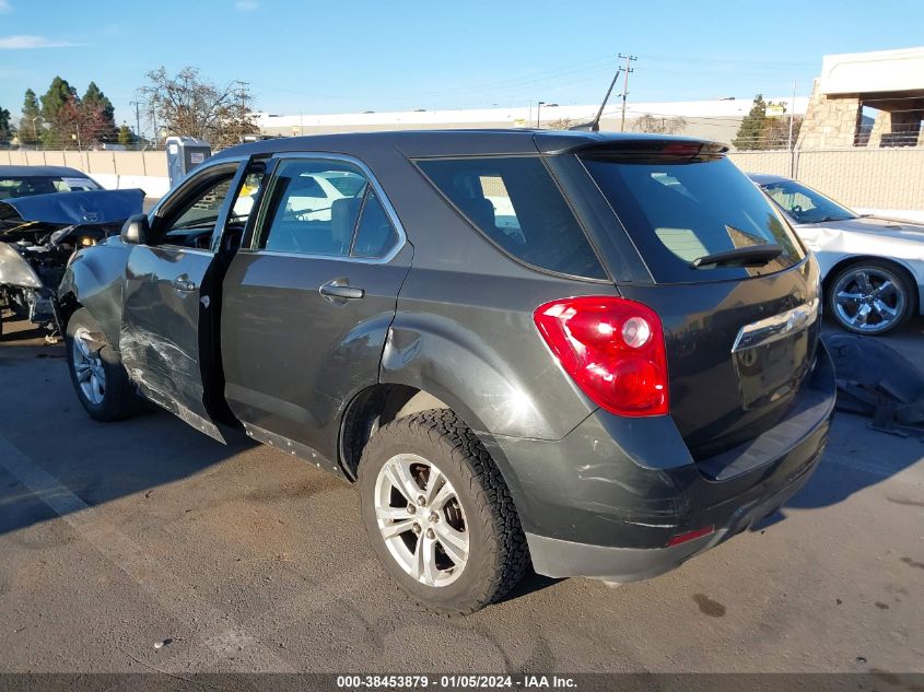 2013 CHEVROLET EQUINOX LS - 2GNALBEKXD6332694