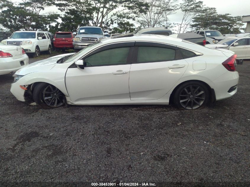 2019 HONDA CIVIC EX - 19XFC1F33KE008113
