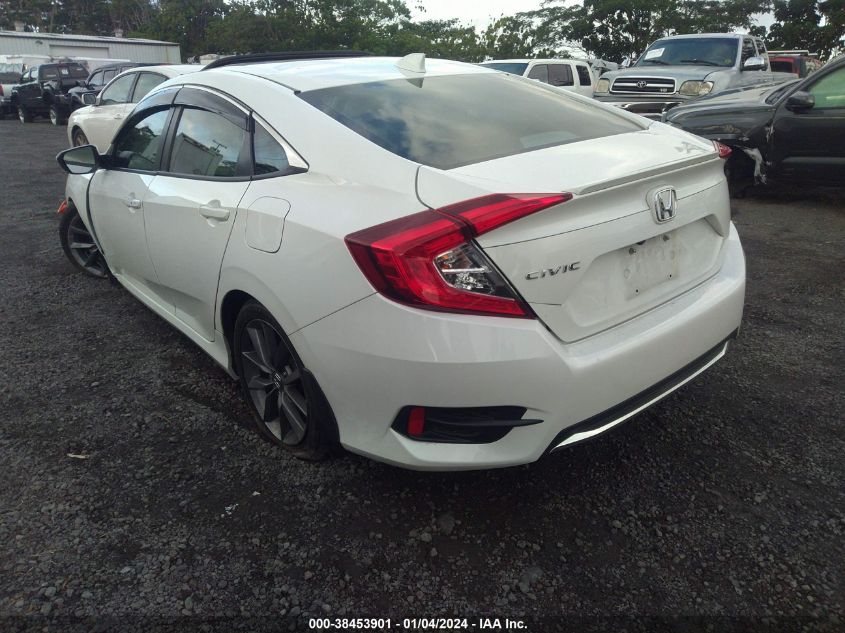 2019 HONDA CIVIC EX - 19XFC1F33KE008113