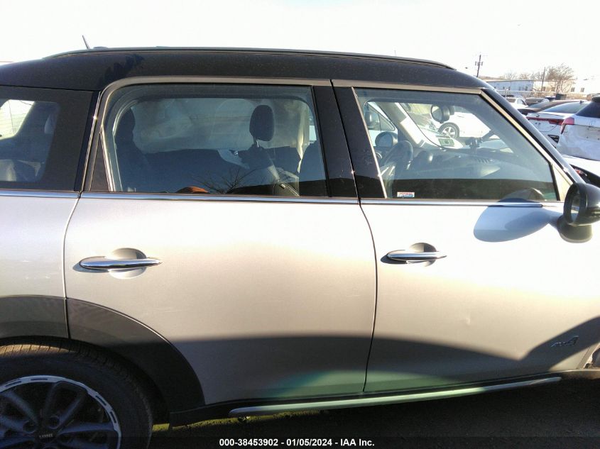 2016 MINI COUNTRYMAN S COUNTRYMAN - WMWZC5C56GWU01008
