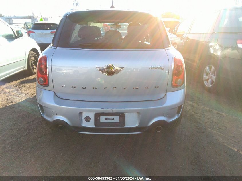 2016 MINI COUNTRYMAN S COUNTRYMAN - WMWZC5C56GWU01008