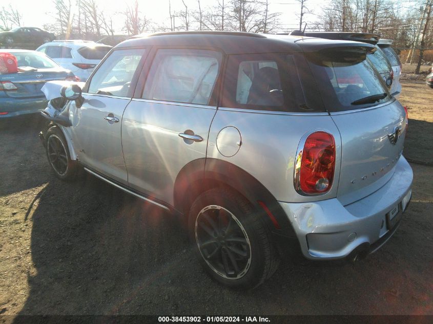 2016 MINI COUNTRYMAN S COUNTRYMAN - WMWZC5C56GWU01008