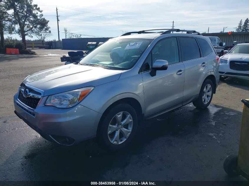 2014 SUBARU FORESTER 2.5I TOURING - JF2SJAMCXEH559825
