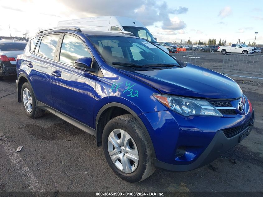 2015 TOYOTA RAV4 LE - 2T3BFREV7FW258150