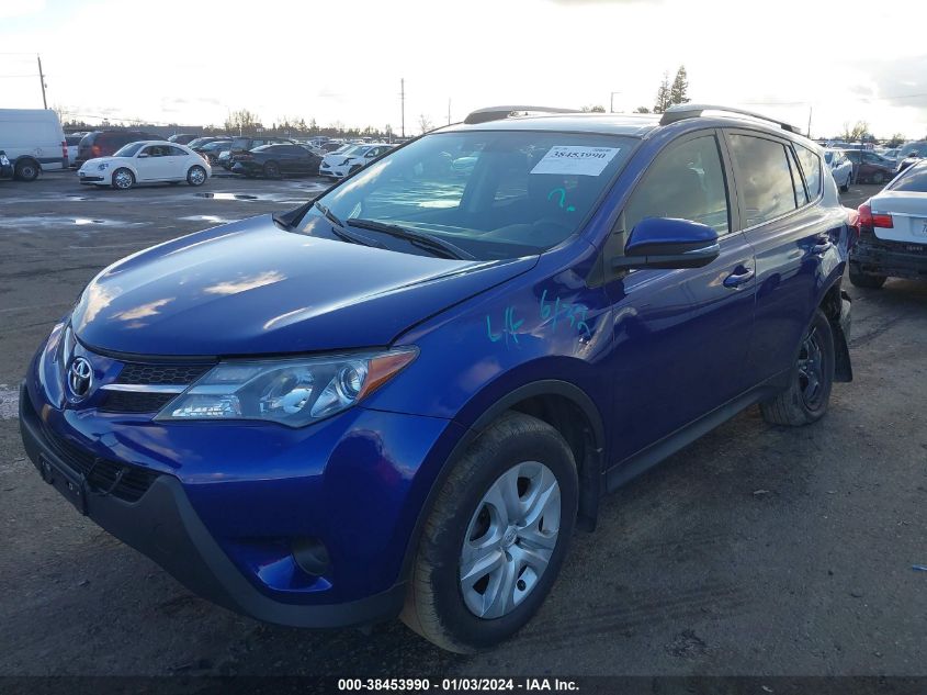2015 TOYOTA RAV4 LE - 2T3BFREV7FW258150