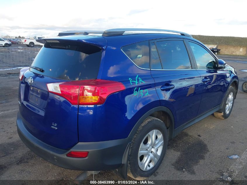 2015 TOYOTA RAV4 LE - 2T3BFREV7FW258150