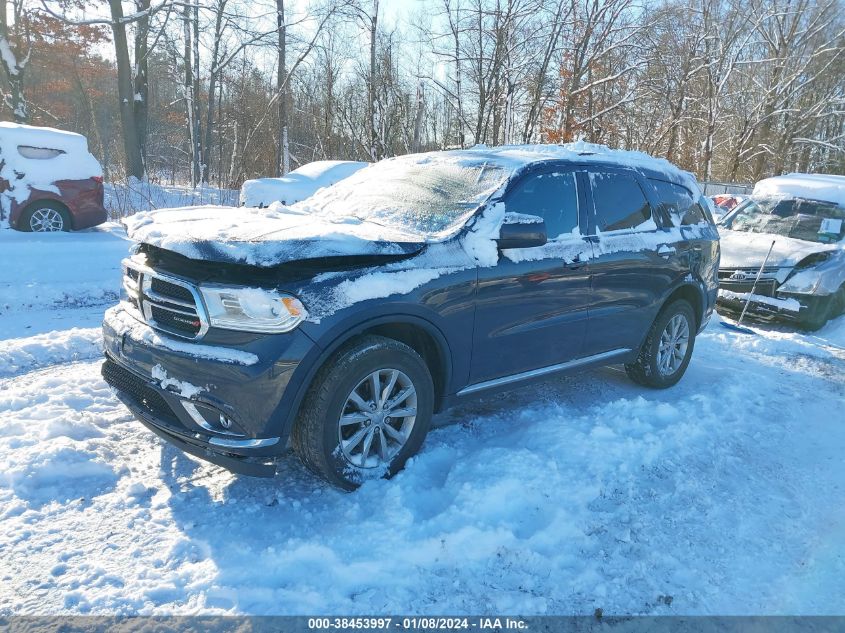 2016 DODGE DURANGO SXT - 1C4RDJAG0GC315905